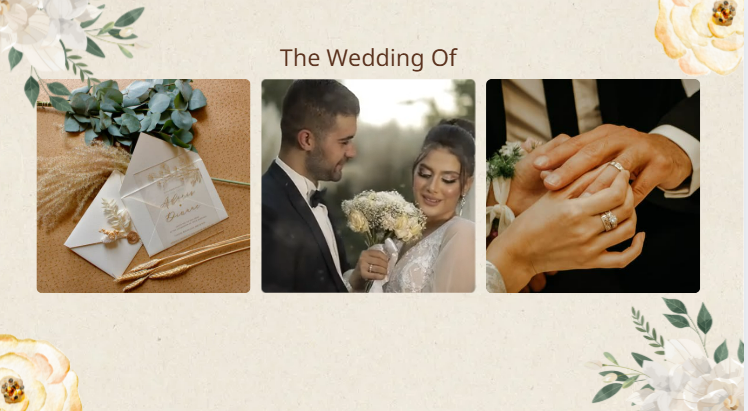 “A promise sealed in love”